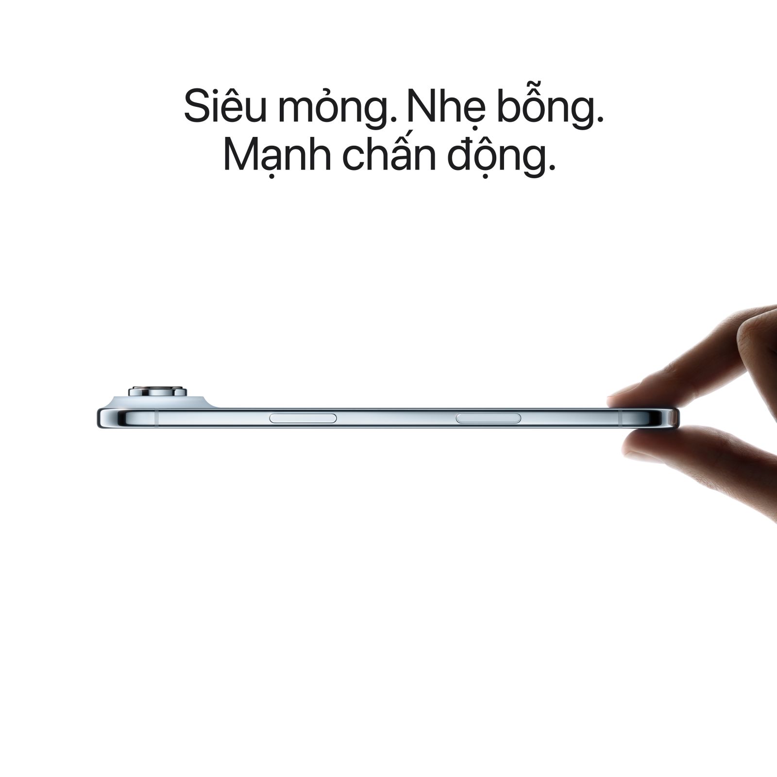 iphone air thiết kế siêu mỏng nhẹ