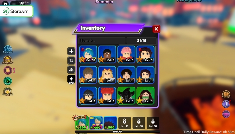 Cách nhập code trong game All Star Tower Defense