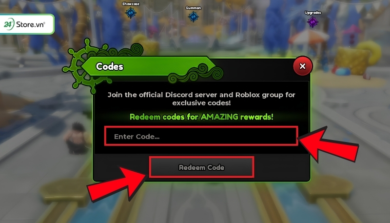 Cách nhập code Anime Expeditions 2026 B2