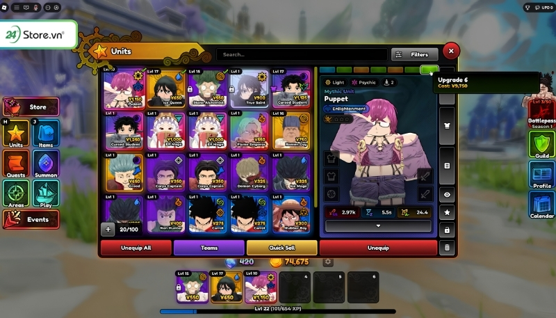 Mẹo dùng mã code Anime Expeditions hiệu quả