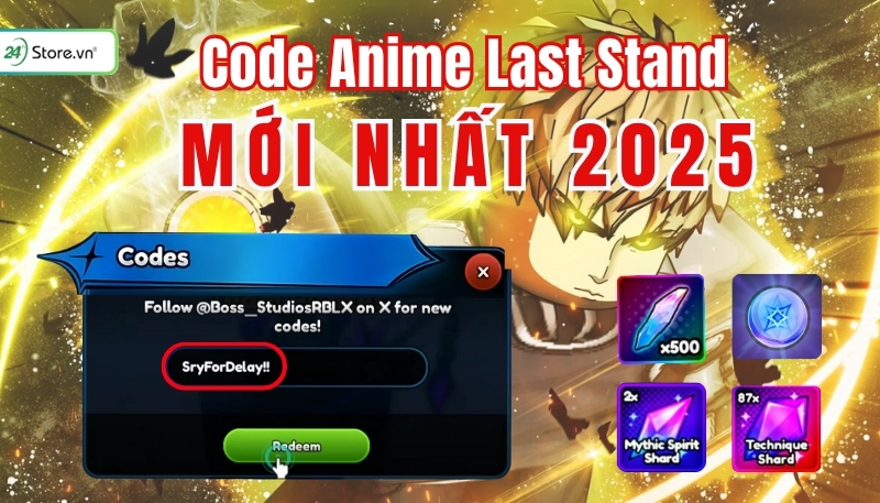 code Anime Last Stand