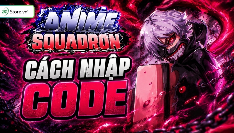 Cách nhập code Anime Squadron mới nhất