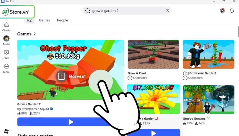 Cách nhập code Grow a Garden 2