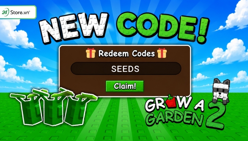 New code Grow a Garden 2