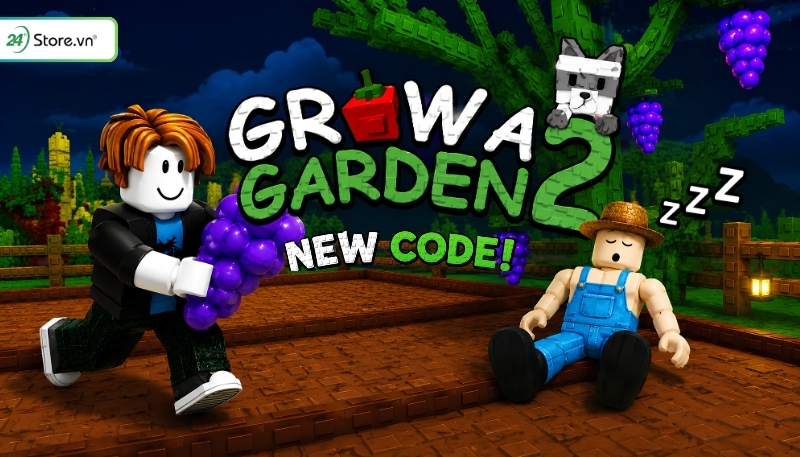 Nhập code Grow a Garden 2