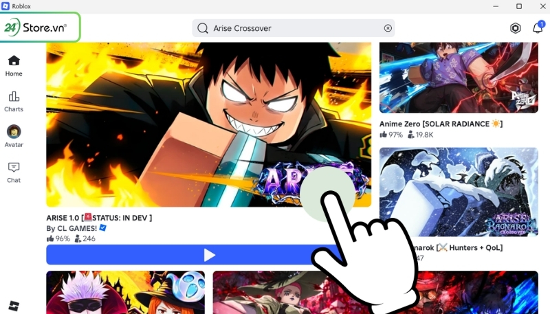 Cách nhập code Arise Crossover 2026