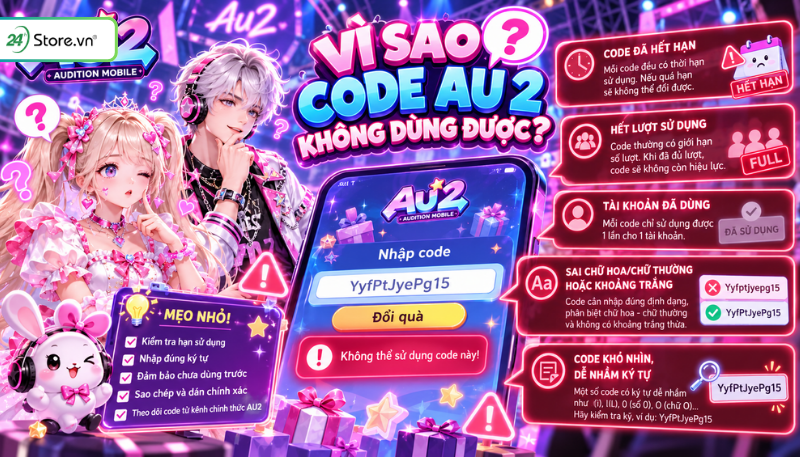 Code AU 2 mới nhất