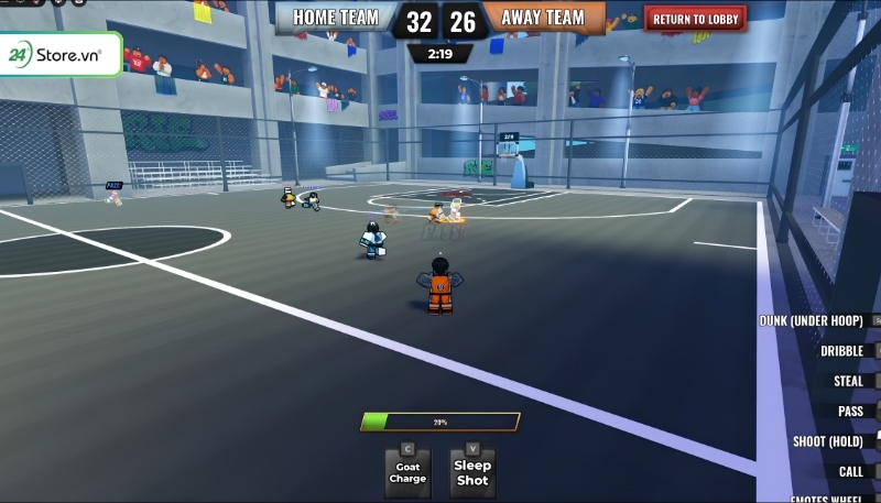 Hướng dẫn chơi game Basketball Zero