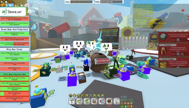 Cách nhận thêm mã Bee Swarm Simulator mới