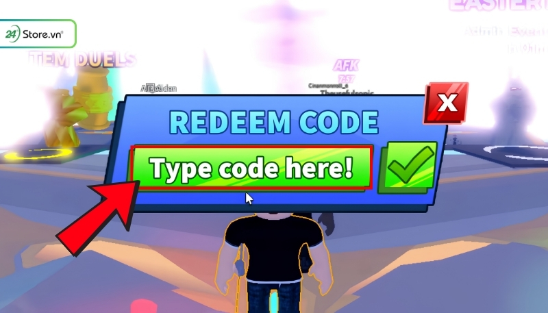 Cách nhập giftcode Blade Ball B3