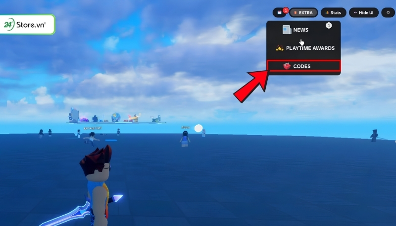 Nhập Code Blade Ball Roblox B2
