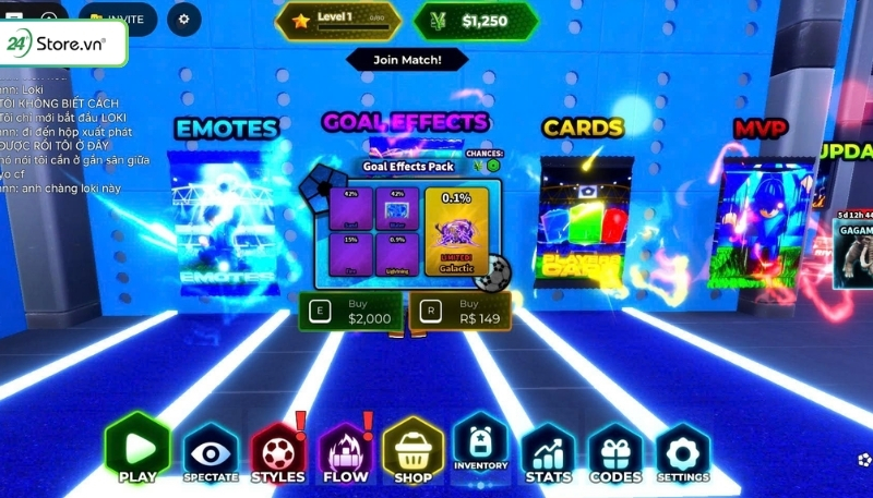 Code Blue Lock Rivals để làm gì
