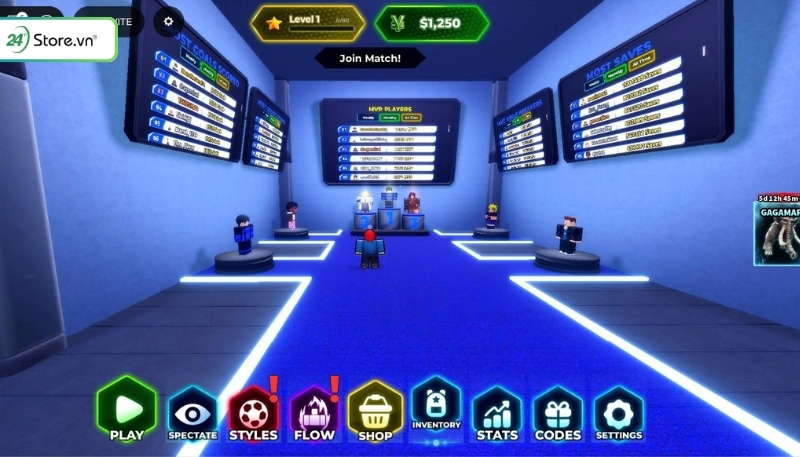 Nâng cao kĩ năng trong game Blue Lock Rivals