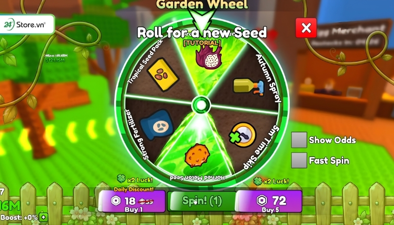 Cách tìm thêm mã Build a Ring Farm mơi