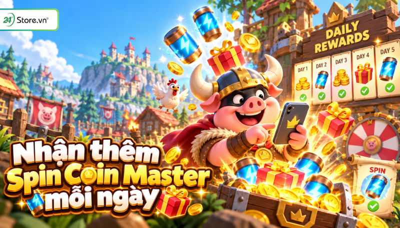 Code Coin Master còn hạn