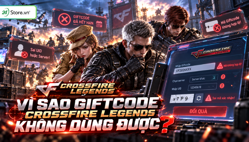 Code Crossfire Legends còn hạn