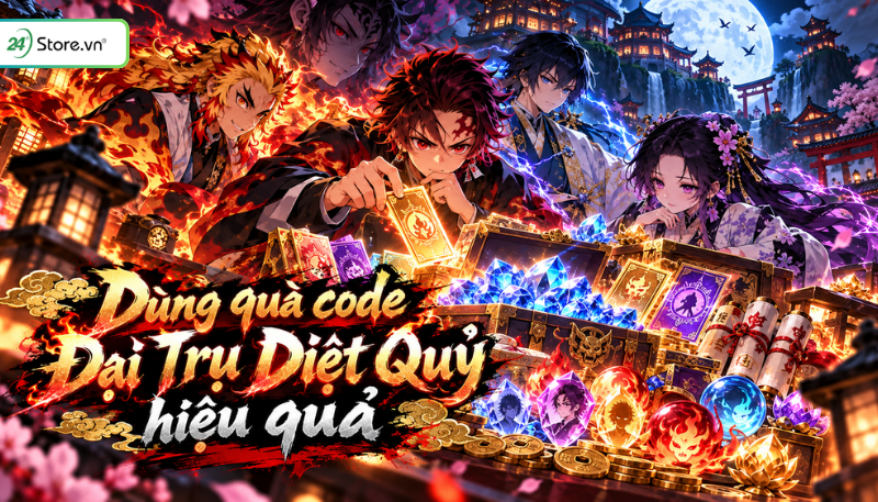Code Đại Trụ Diệt Quỷ còn hạn
