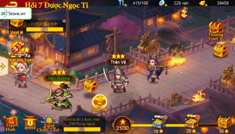 game Danh Tướng 3Q