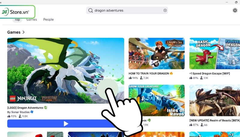 Nhập code Dragon Adventures