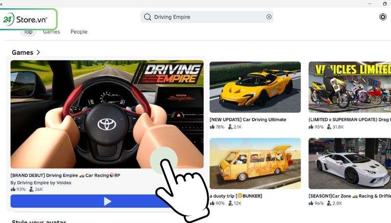 Hướng dẫn nhập code Driving Empire mới nhất