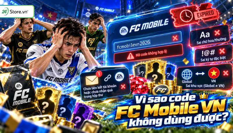 Code FC Mobile VN còn hạn