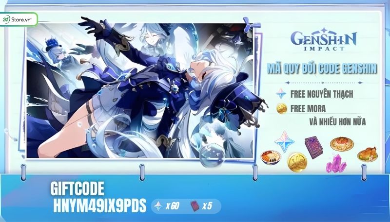 Code Genshin Impact mới nhất
