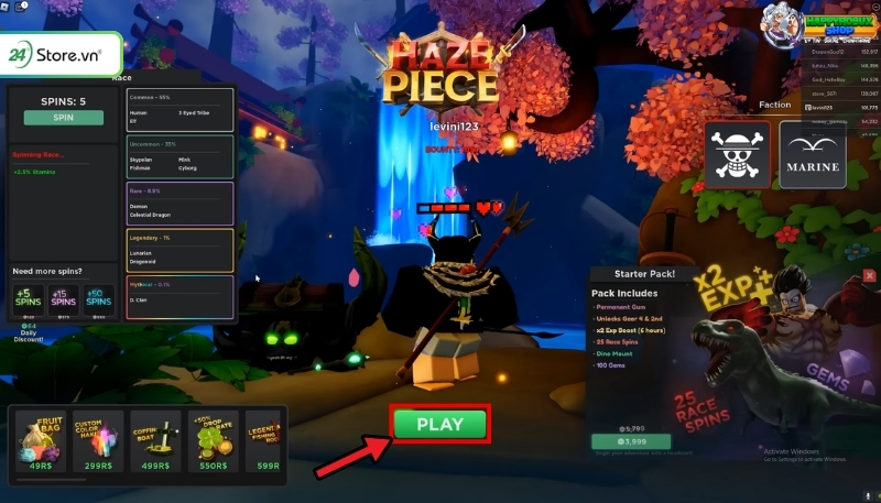 Cách tải game Haze Piece B3