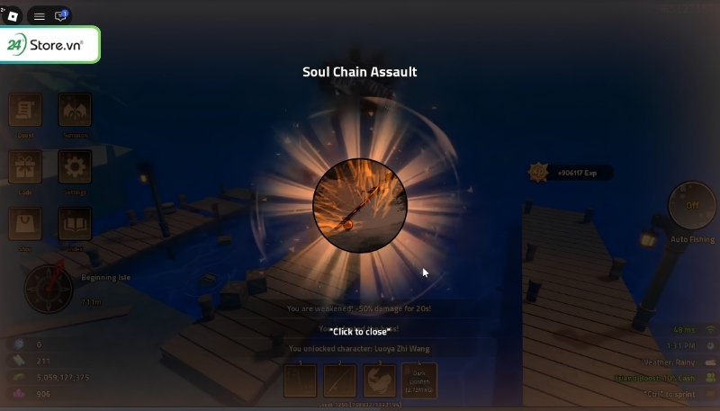 code Heavyweight Fishing cần câu