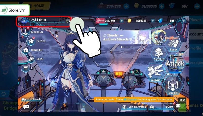 Nhập code Honkai Impact 3 mới nhất