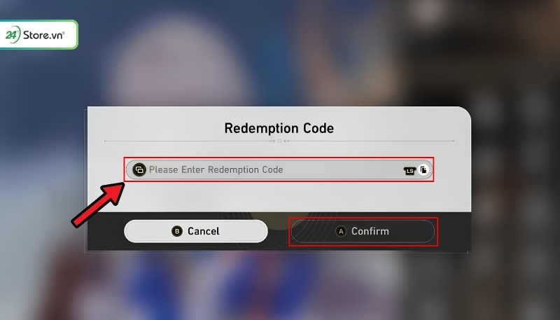 Cách nhập Code HSR trực tiếp B3