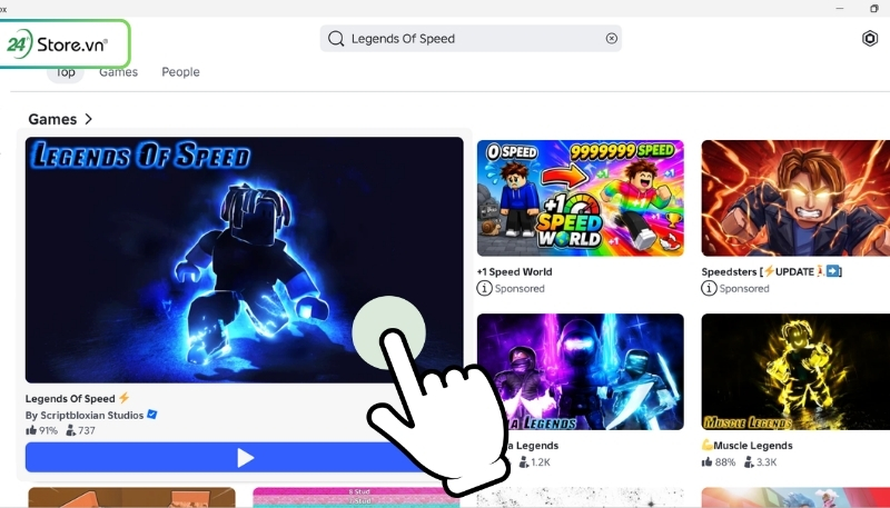 Cách nhập code Legends Of Speed
