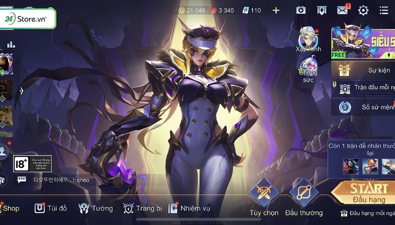 Full code Liên Quân Mobile mới nhất