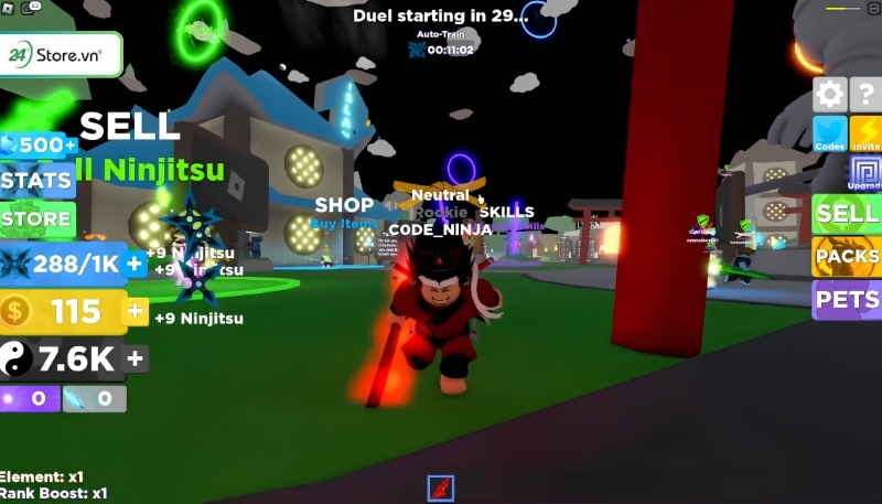 Cách tối ưu quà tặng từ code Ninja Legends mới nhất