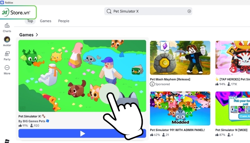 Hướng dẫn nhập code Pet Simulator X mới nhất 2026