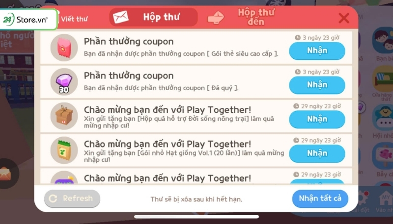 Cách nhập code Play Together mới nhất