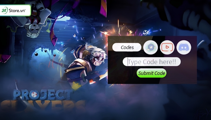 Nguyên nhân nhập code Project Slayers không thành công