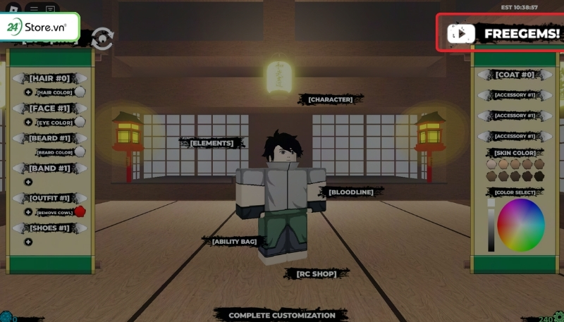 Cách nhập mã quà Shindo Life