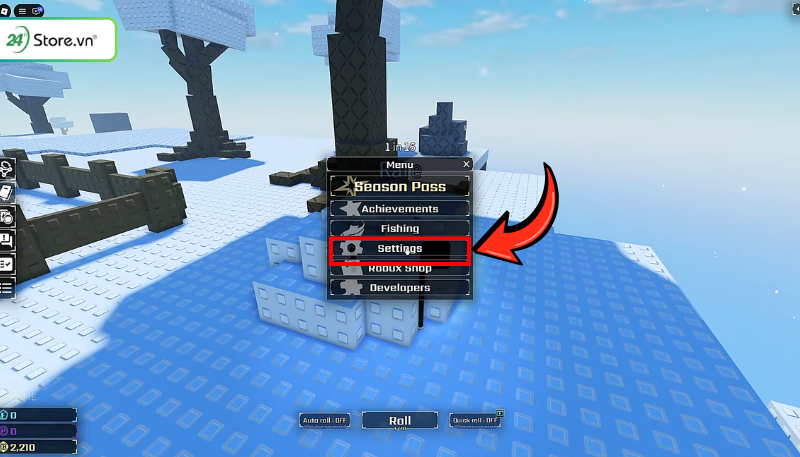 Cách nhập Code Sol's RNG bước 2