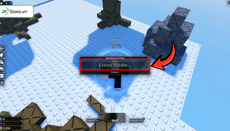 Cách nhập Code Sol's RNG bước 4