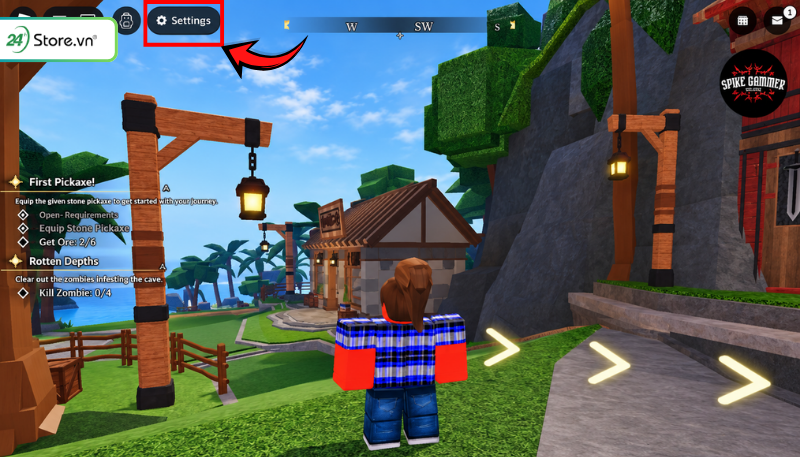 Cách nhập Code The Forge bước 1