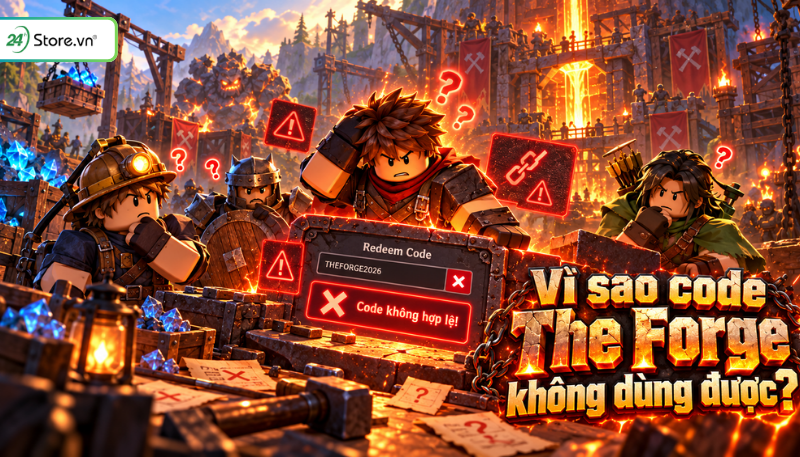 Code The Forge mới nhất