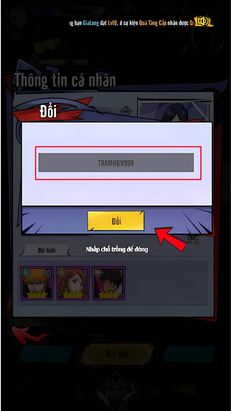 cập nhật mã code trảm hồn đại chiến