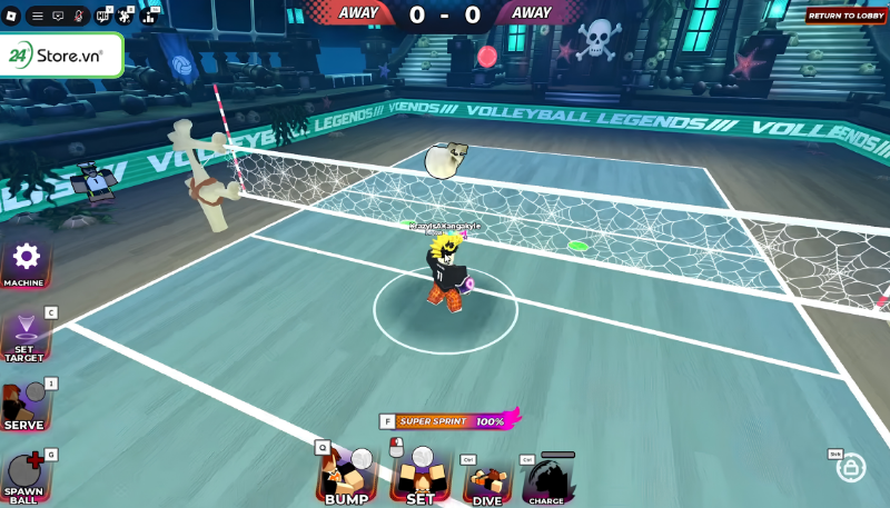 Cách nhận thêm mã Volleyball Legends Roblox