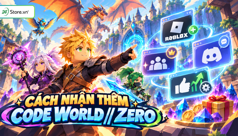 Code World Zero mới nhất