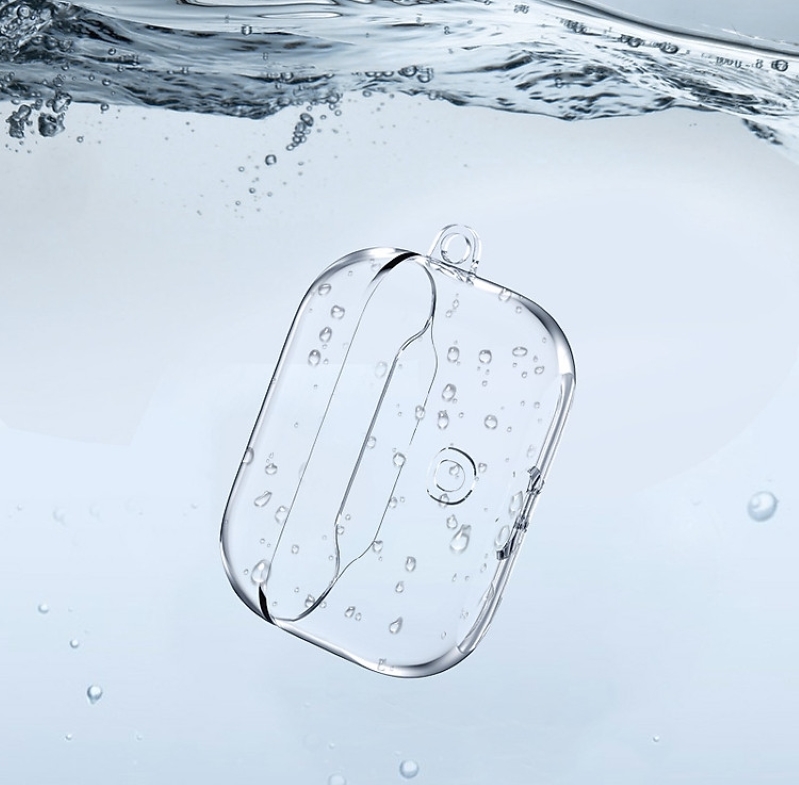 Combo Airpods Pro (Bao da Totu trong suốt+Dán) 4 Combo Airpods Pro (Bao da Totu trong suốt+Dán) tại 24hStore