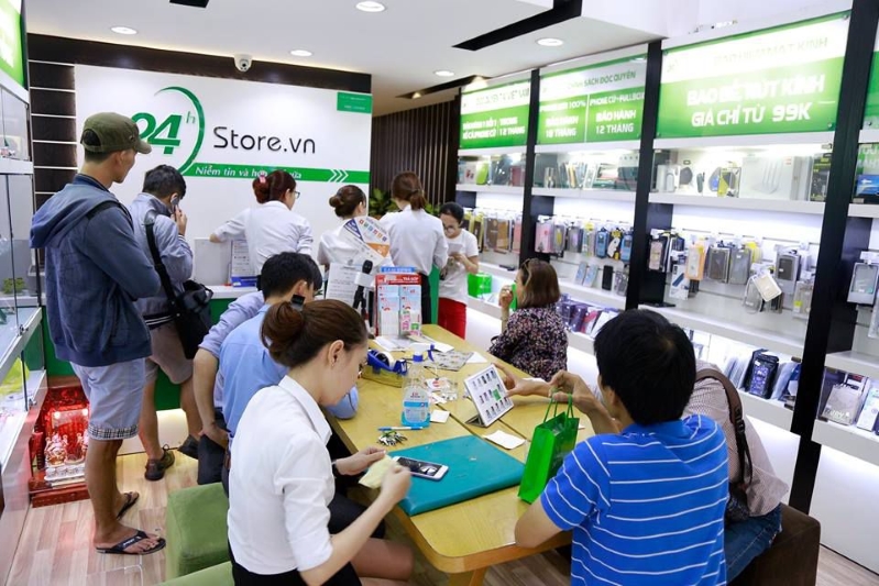 cửa hàng 24hStore chuyên cung cấp sản phẩm công nghệ chính hãng