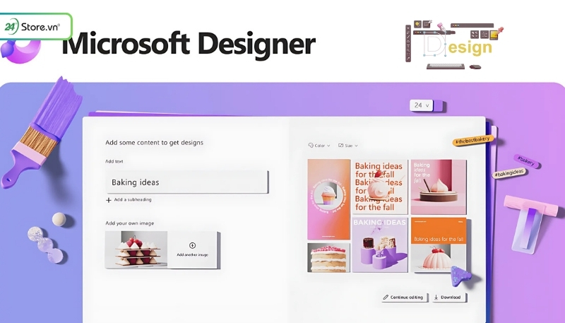 Phần mềm AI thiết kế Microsoft Designer