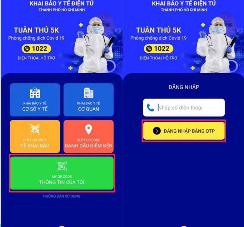 Covid-19 hình 7 Đăng ký xét nghiệm COVID-19 trên điện thoại cực nhanh