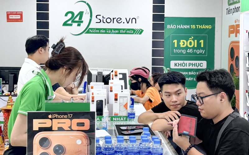 vì sao nên mua iphone tại cửa hàng 24hstore quận 1