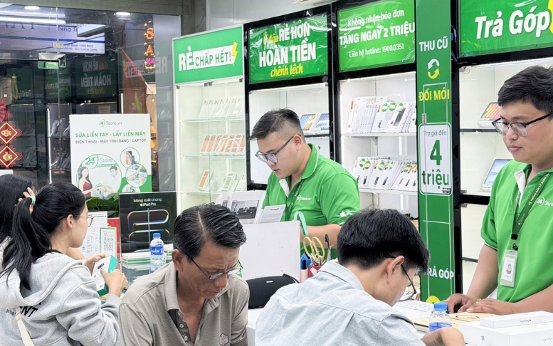 vì sao nên mua iphone tại 24hstore quận 10